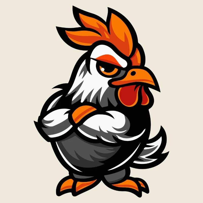 Bande dessinée sur le poulet