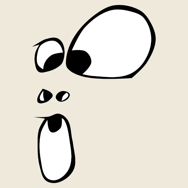 uhh! Face Ghost Ghost Halloween Comic