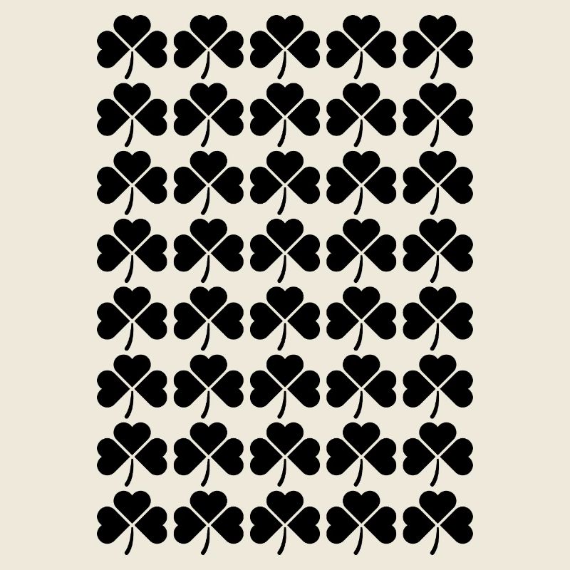 Irisches Kleeblattmuster