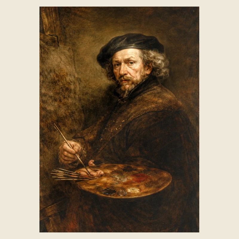 Old Master with Palette