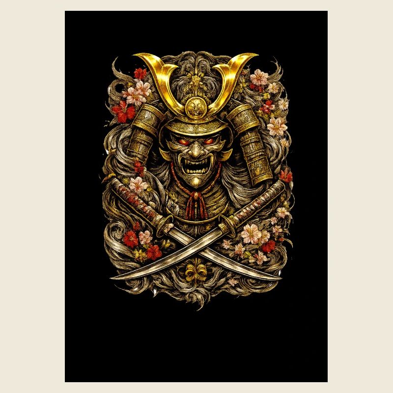 Samurai-Blütenhelm