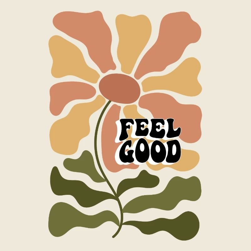 Feel Good Blume Retro Psychedelia