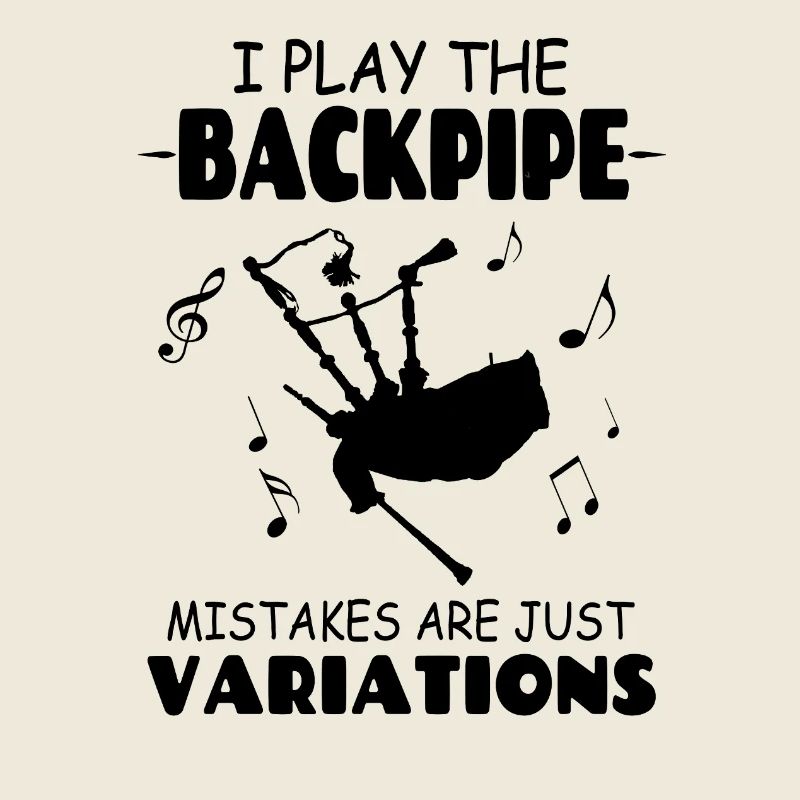 Ich spiele The Backpipe Errors sind nur Variationen