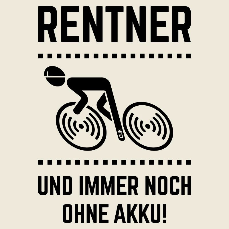 Rentner Und Immer Noch Ohne Akku! (Radfahrer / B)