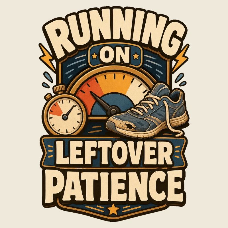 Running On Leftover Patience Geduld