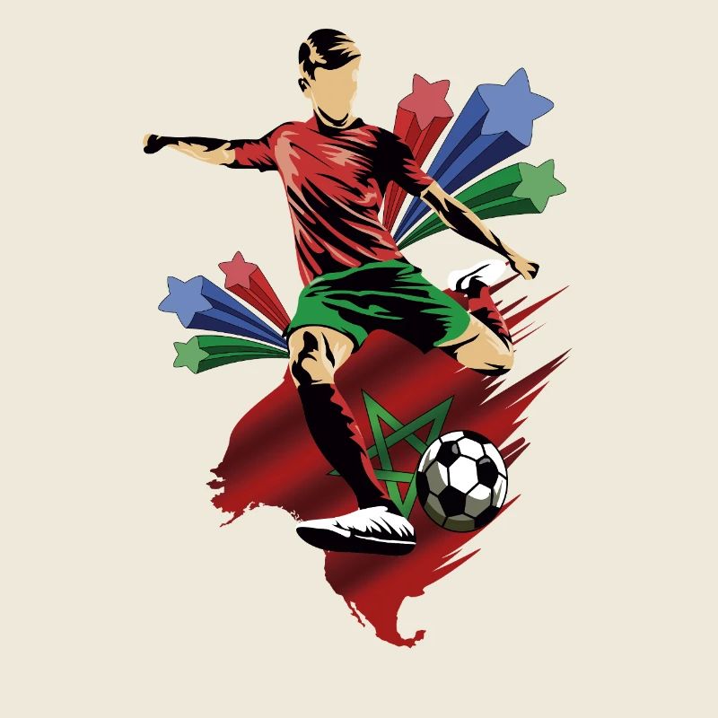 Marruecos - Maroc - Drapeaux
