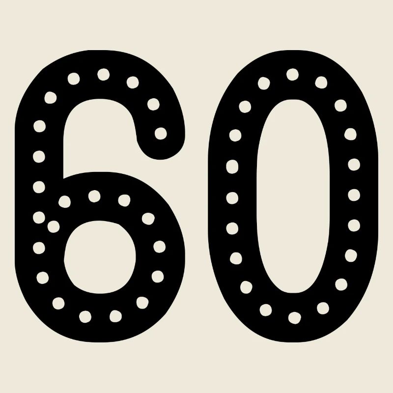 60 YEARS. 60th ANNIVERSARY. ANNIVERSARY 60 YEARS. 60