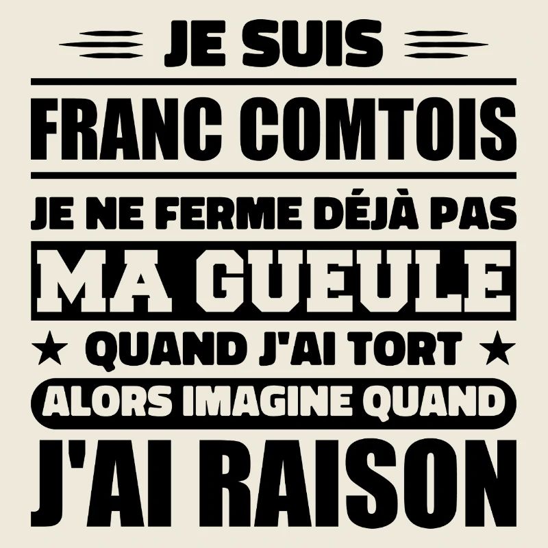 Franc comtois I don't shut my mouth frank comté