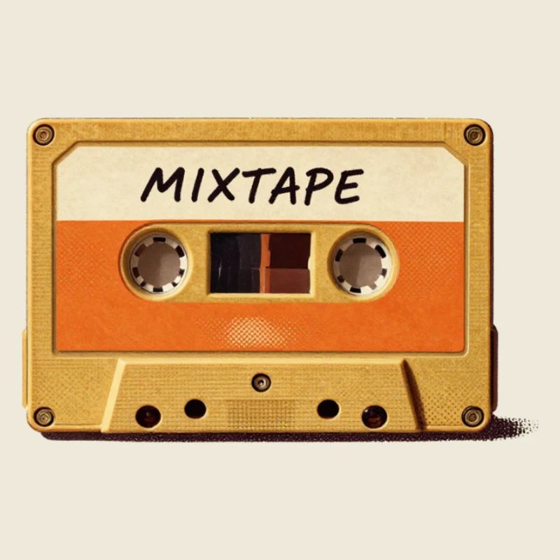 Mixtape Retro Kassette