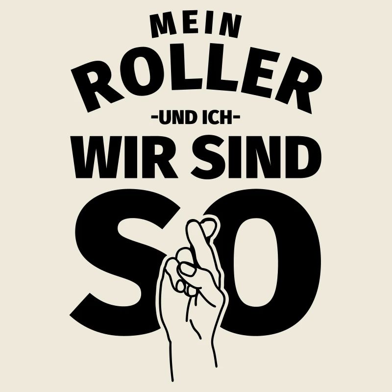 Rollerfahrer Geschenk