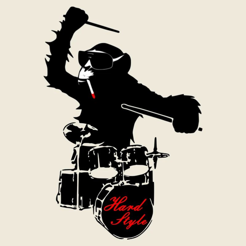 hard style monkey