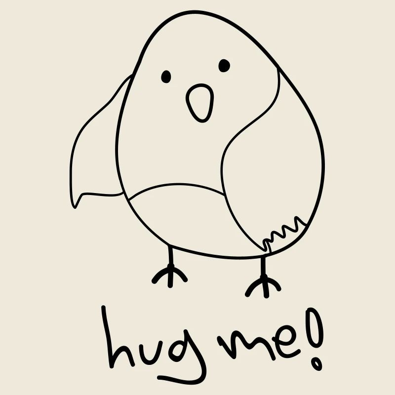 hug me! (Cute Bird)
