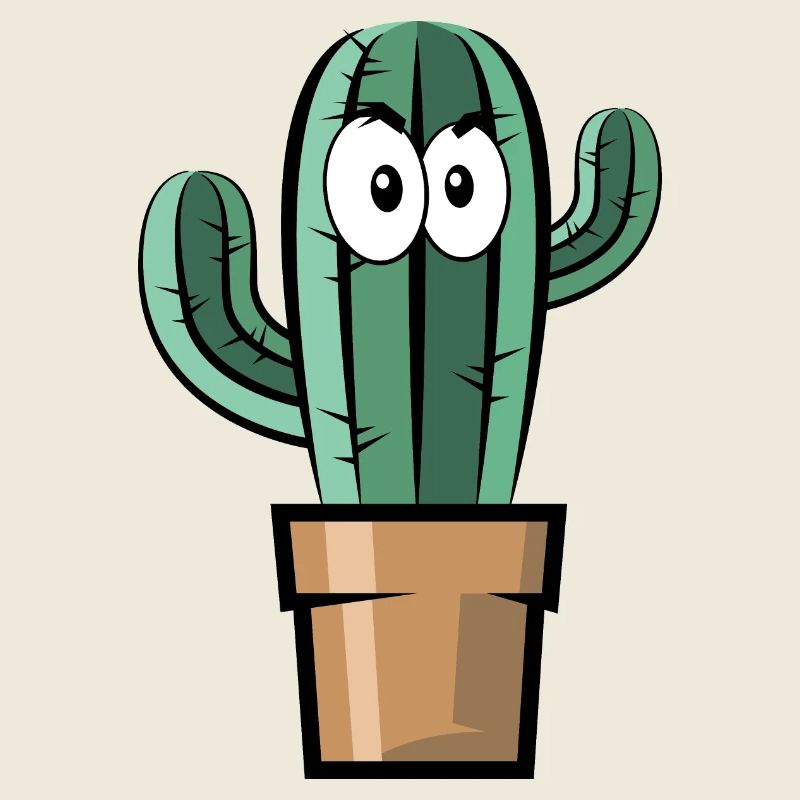 comic kaktus symbol geschenkidee comic fun cactus
