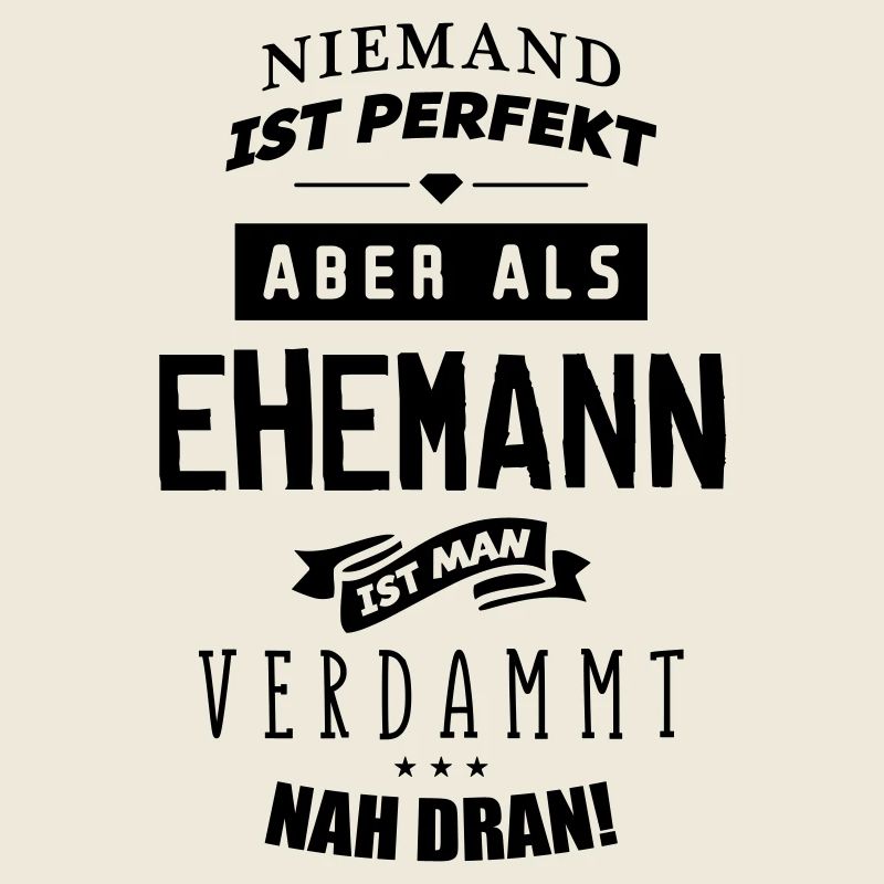 niemand ist perfekt ehemann