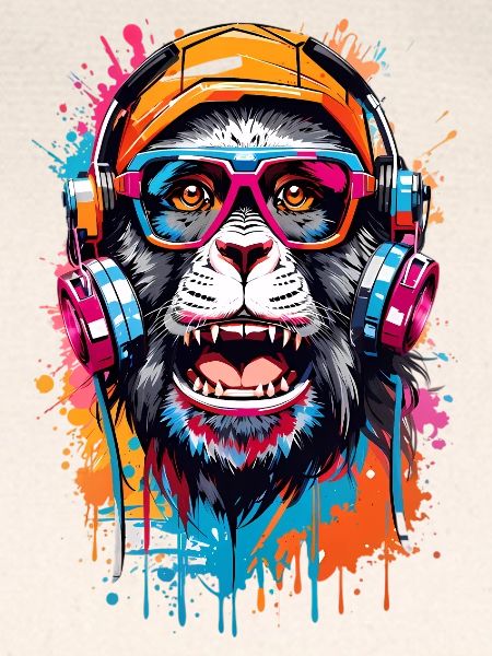Coole Affe