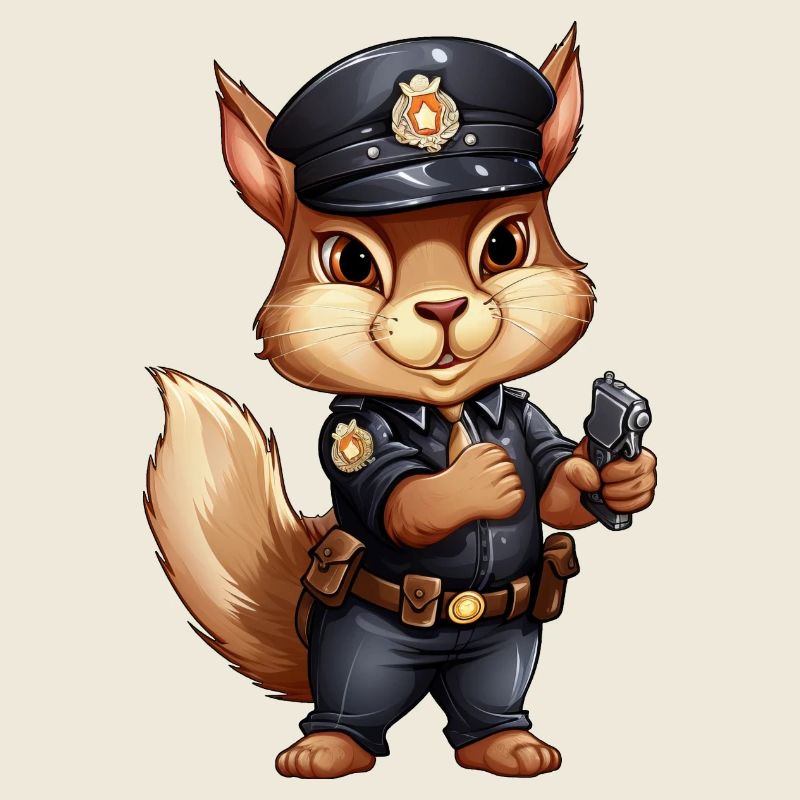 Policier écureuil