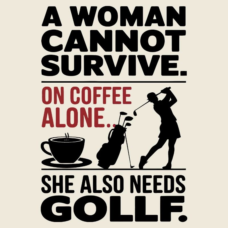 A Woman Cannot Survive On Coffee Alone