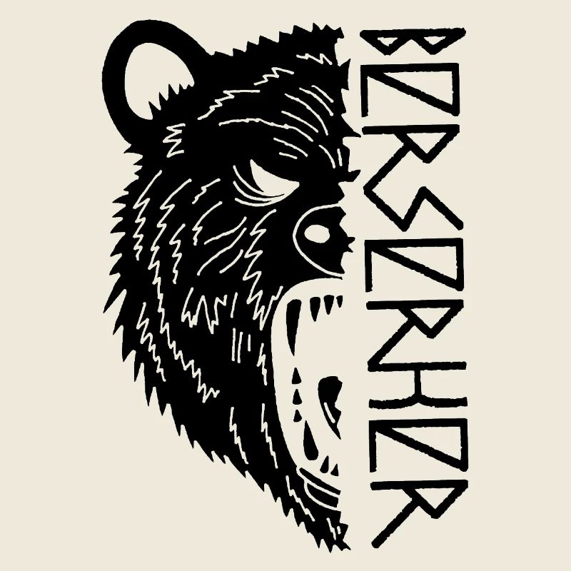 Guerrier ours noir