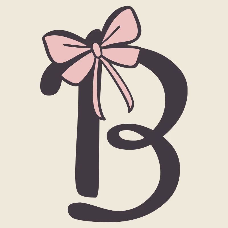 Ruban lettre initiale B