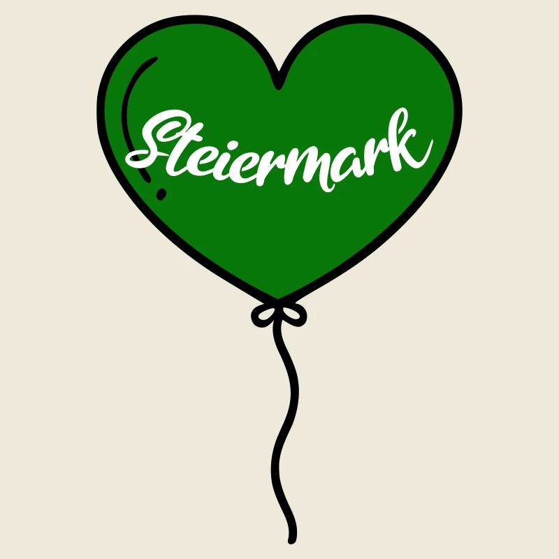 Steiermark Herz Luftballon