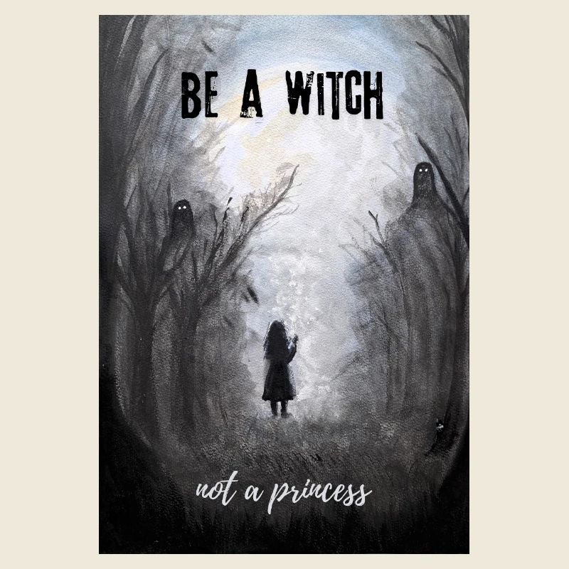 Mystical Witch Forest Illustration Be Witch