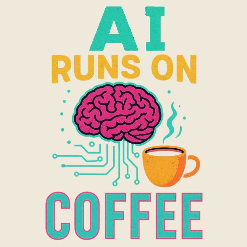 AI runs on coffee