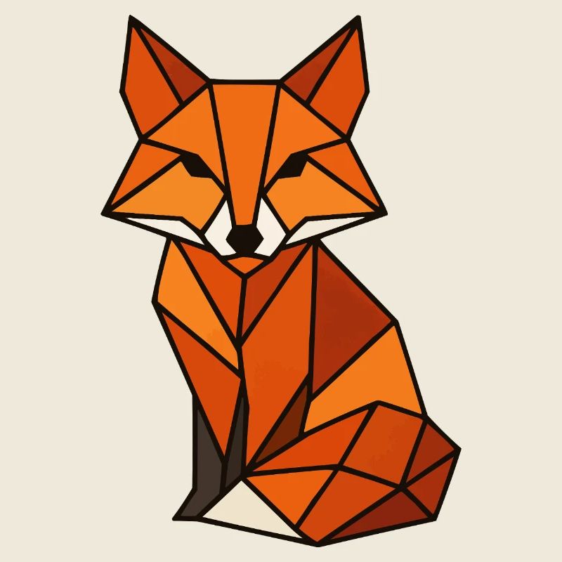Geometric Fox Triangles