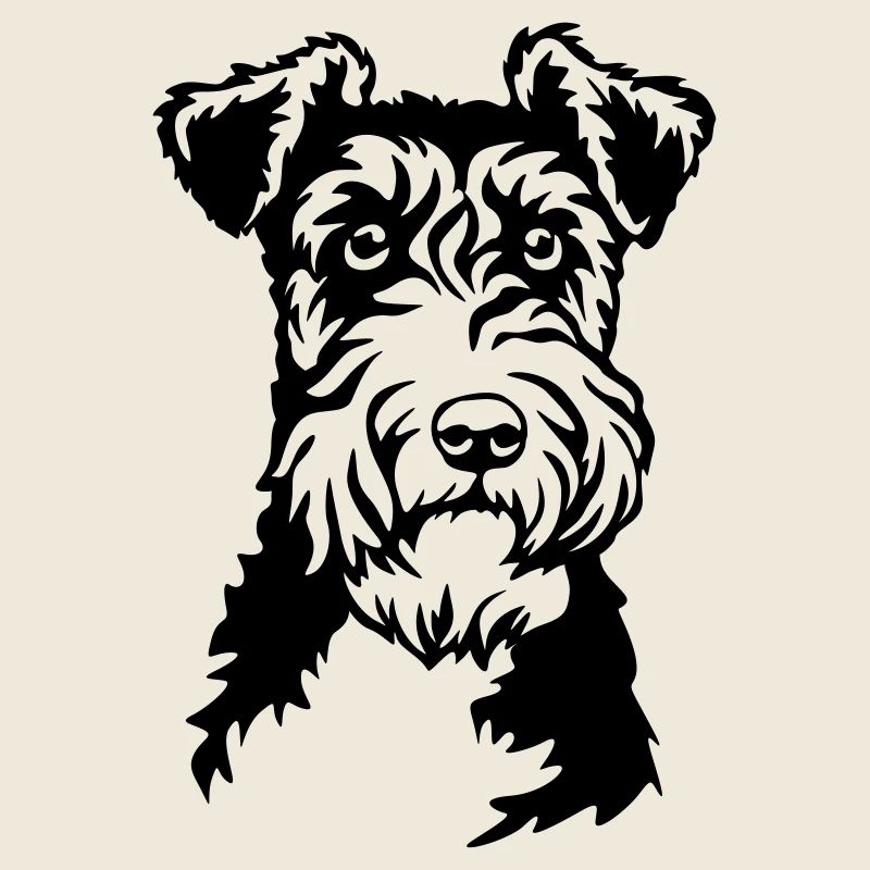 Tête de Fox Terrier
