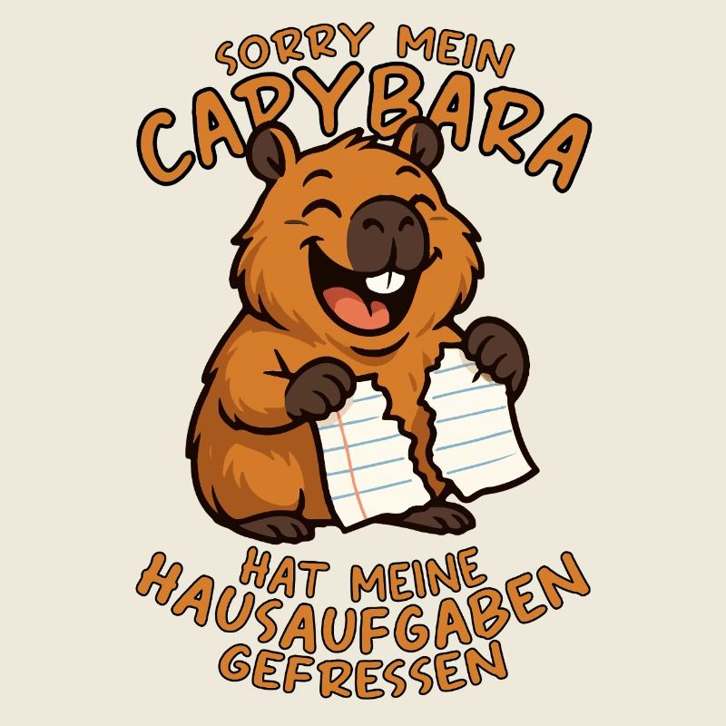 Sorry my capybara has my homework...