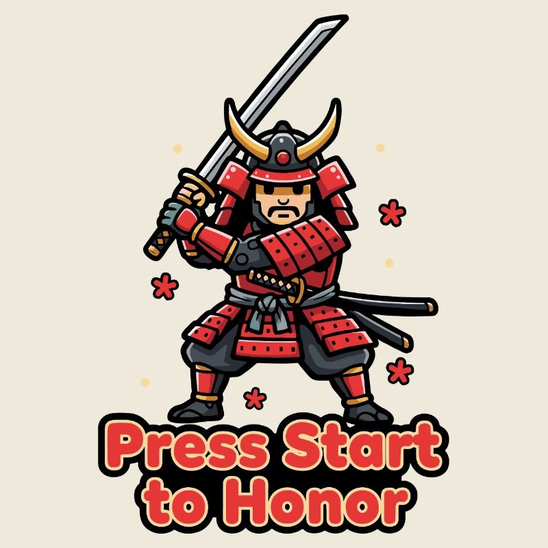 Retro Samurai Press Start