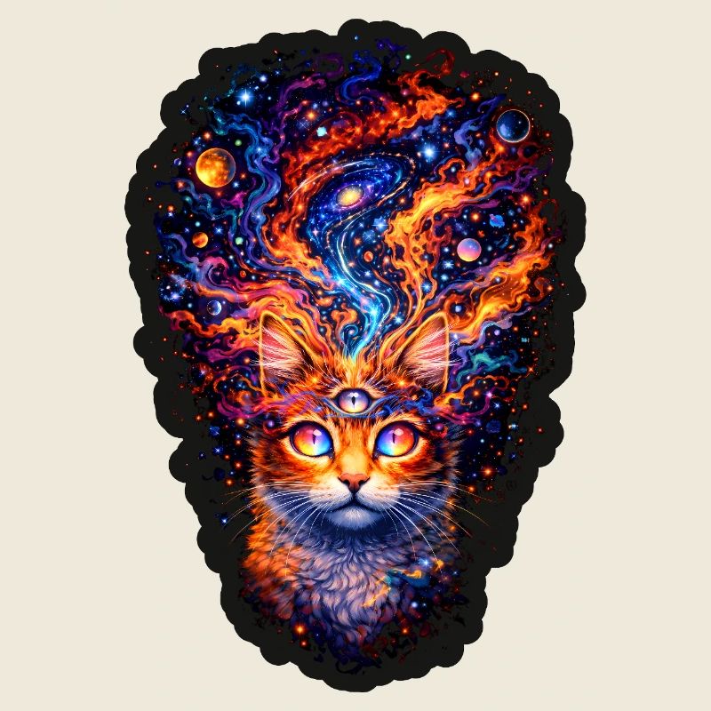 Three Eyed Nebula Cat