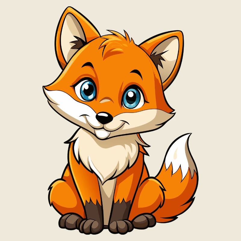 Bébé renard