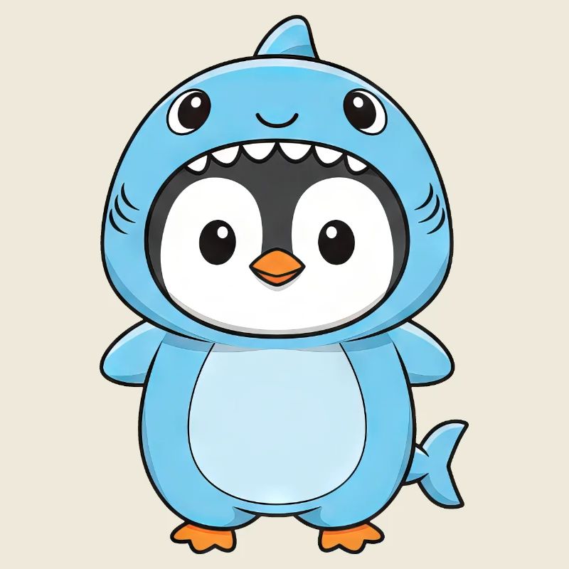 Dessin animé de Pingouin Mignon, Carnaval, Carnaval