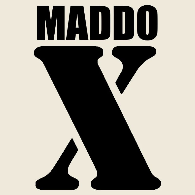 Maddox – First Name Design | Minimal Typography