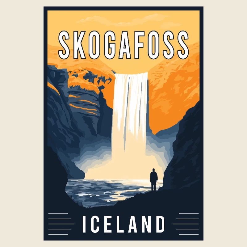 Découvrez la majestueuse cascade de Skogafoss en Islande