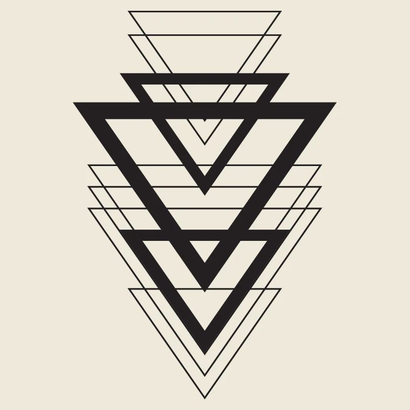 Geometric Triangle Overlay