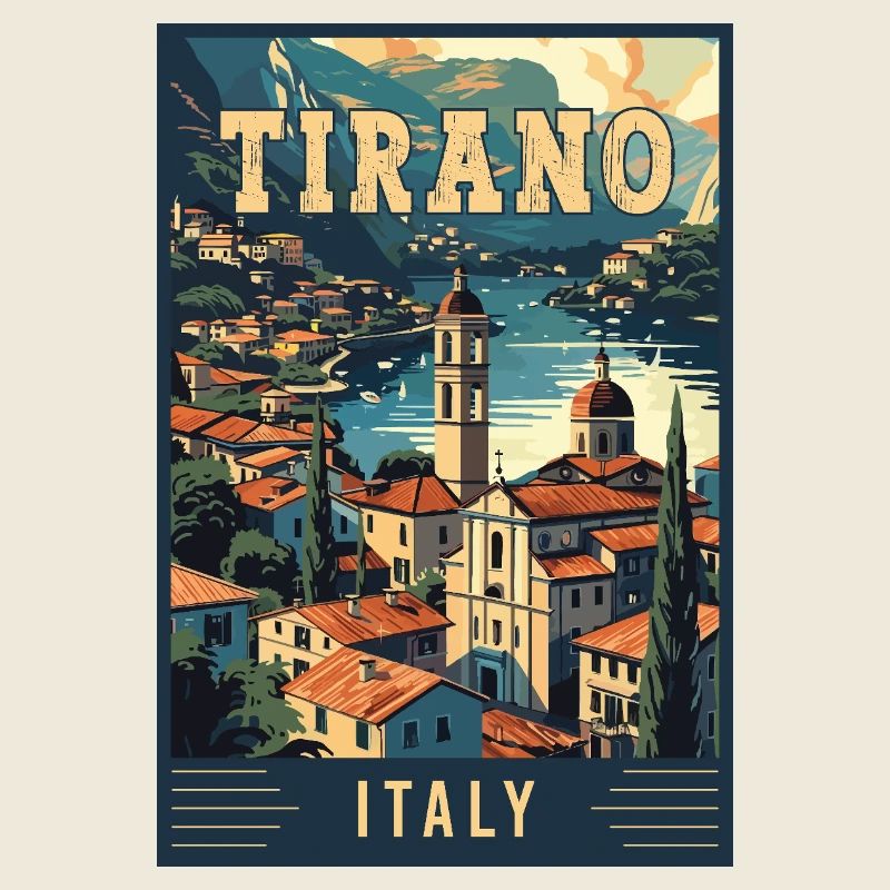 Explore Tirano in Italy Vintage