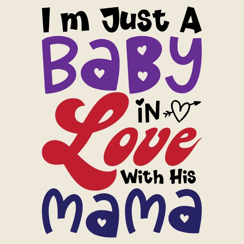 Baby Love Mama Typografie