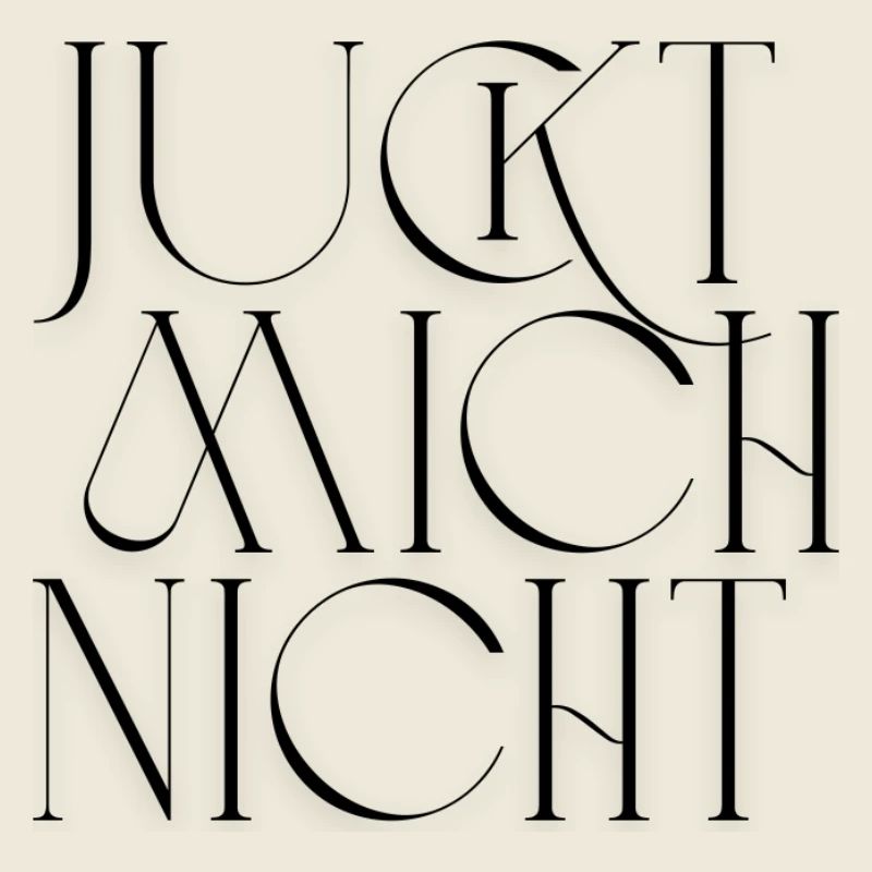 Juckt mich nicht - Statement Design