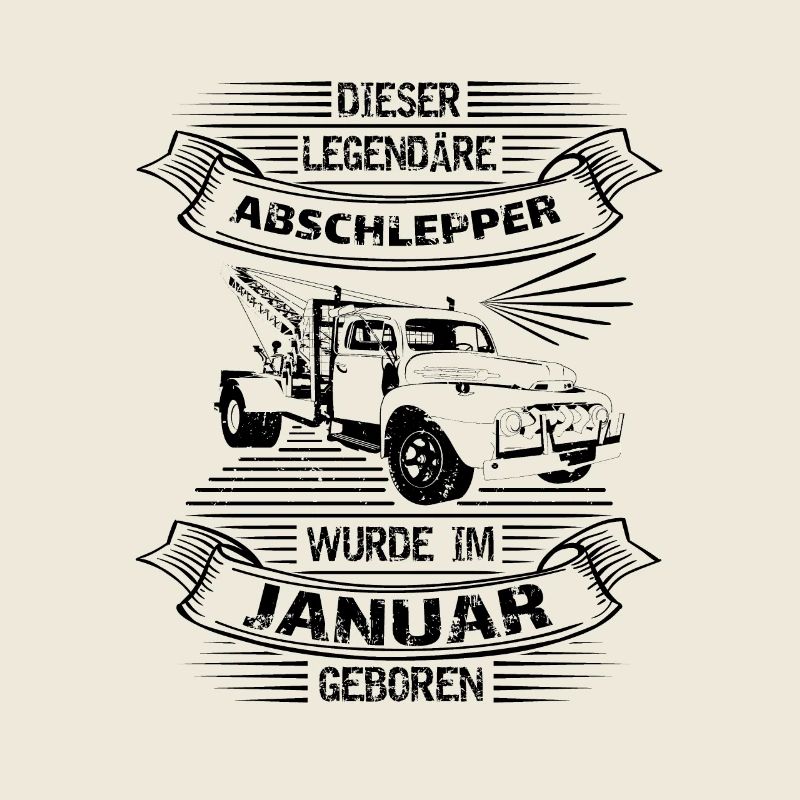Januar Geburtstag Abschlepper