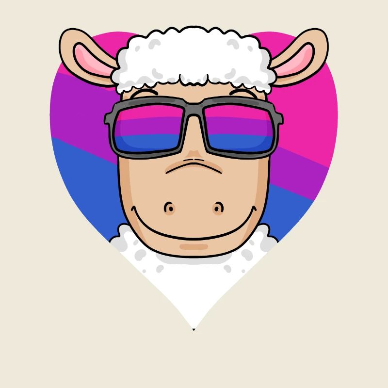 Cadeau de mouton bisexuel
