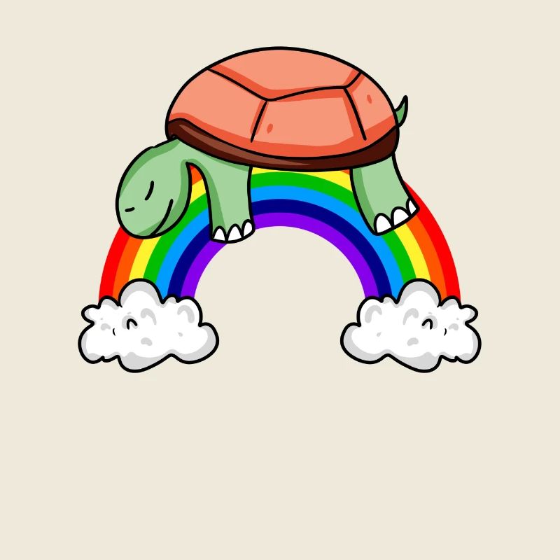 Regenbogen Schildkröte