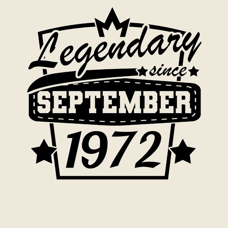legendary since September 1972 50th birthday retro