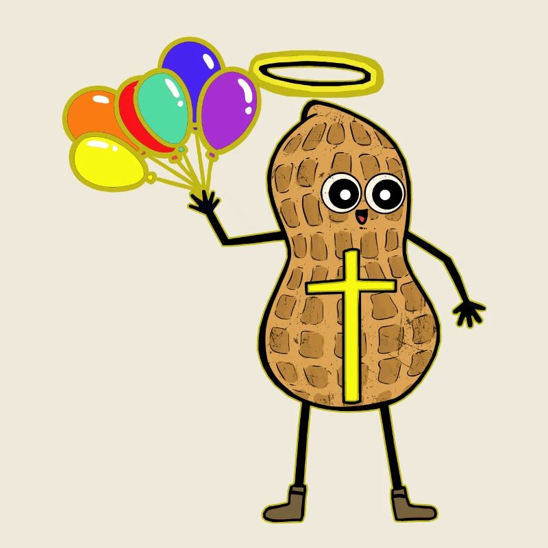 LGBT Peanut Gay Pride Peanuts Rainbow