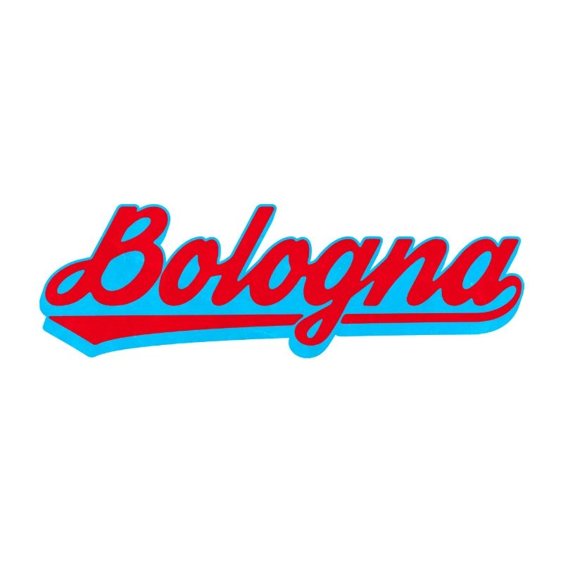 Bologna Neon Script Logo