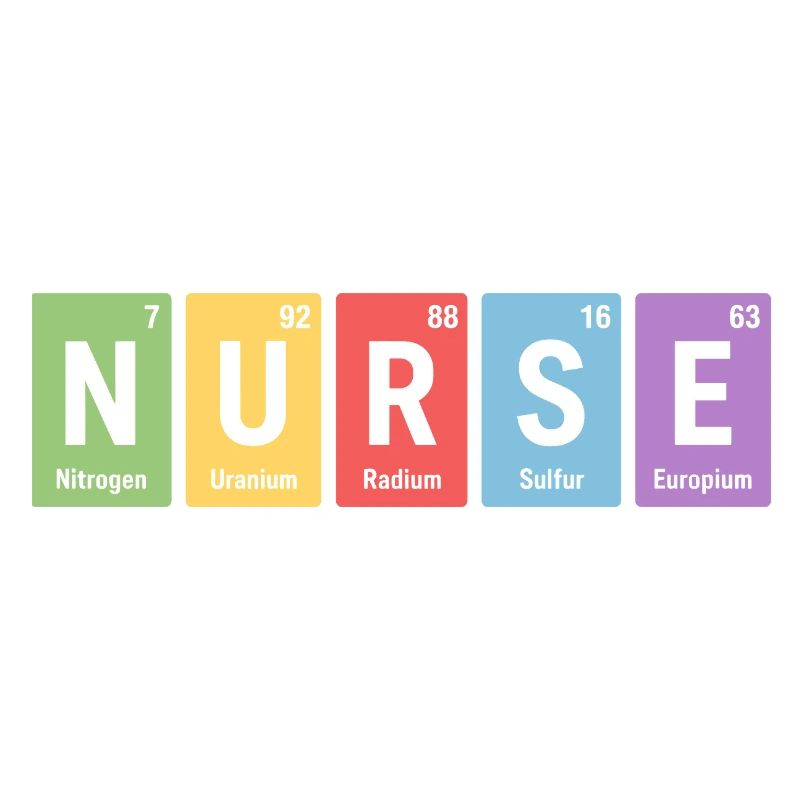Couleurs des éléments de conception du bloc d’infirmières