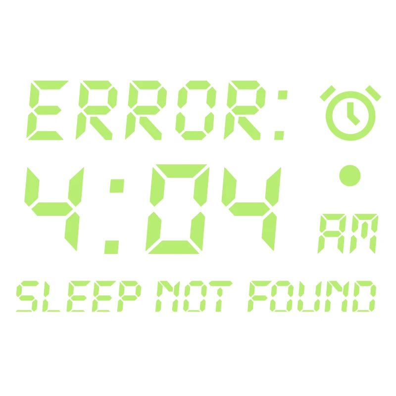 Error 404, sleep not found programmer gamble