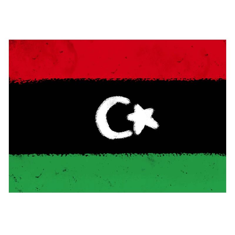 Drapeau de la Libye