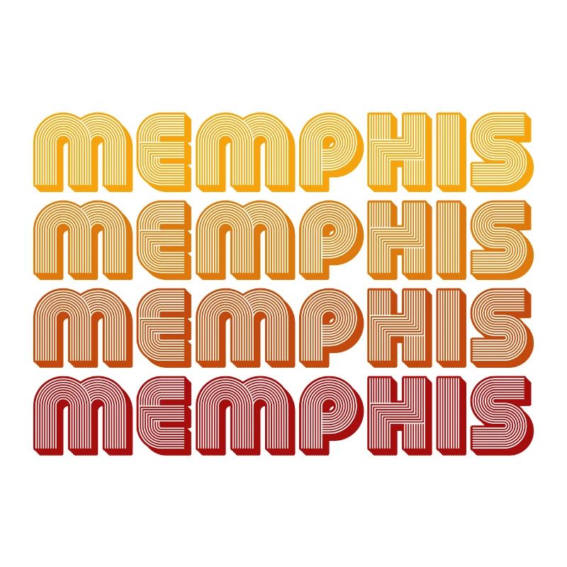 Memphis Gradient Block Pattern