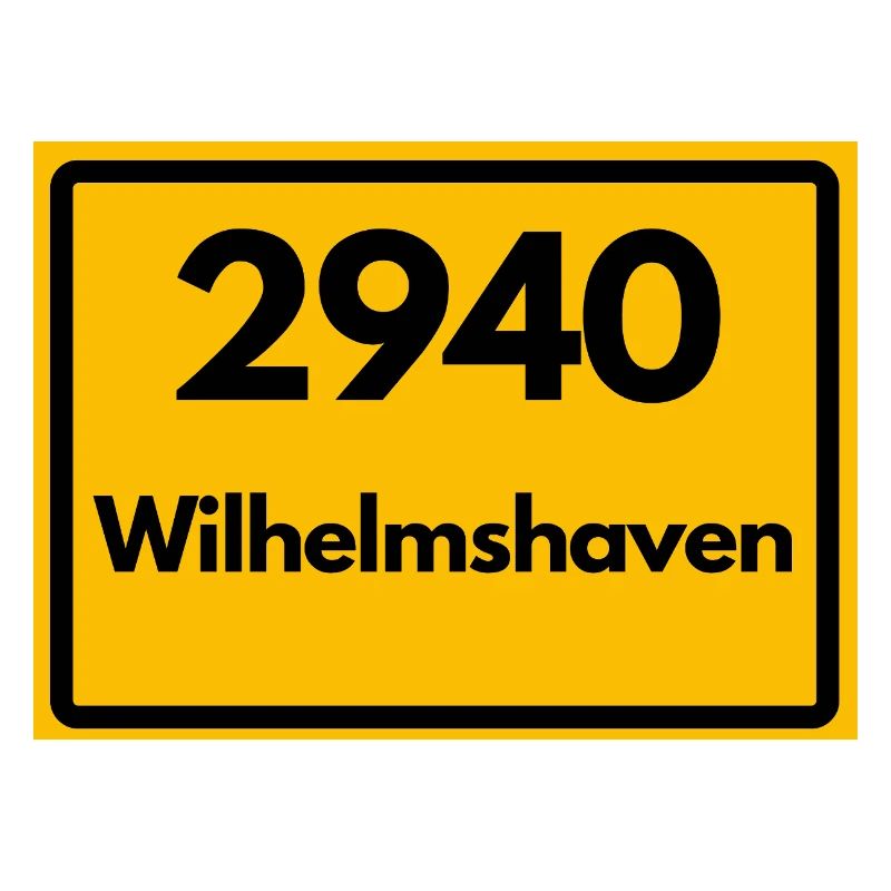 ANCIEN CODE POSTAL RÉTRO 2940 WILHELMSHAVEN